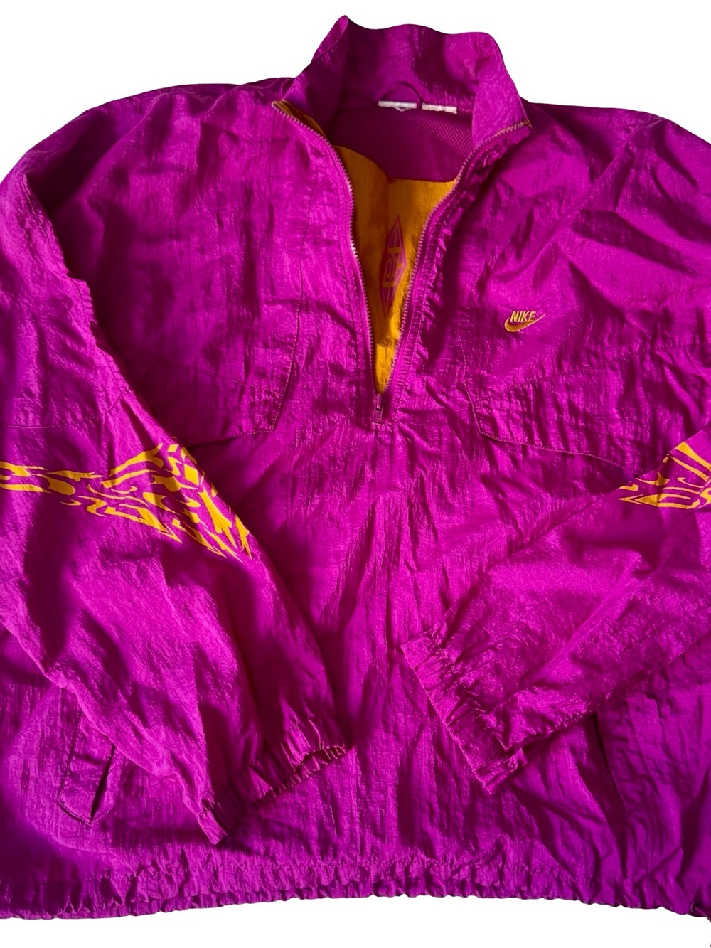 VTG Nike Women’s 1/4 Zip Nylon Pullover Windbreaker Jacket